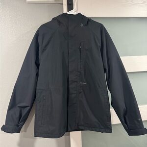 Volcom Men's Black Raincoat